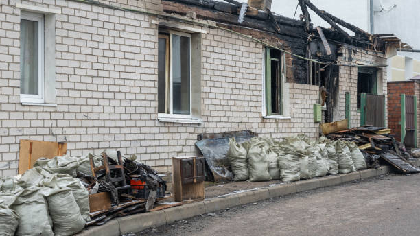 Professional Fire Damage Repair technician working in Carefree, AZ
